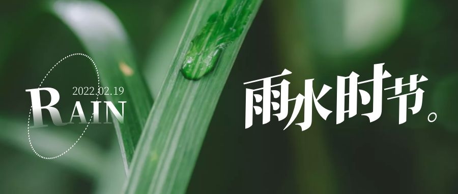 雨水 ▎每一滴，都在孕育一場成長和豐收